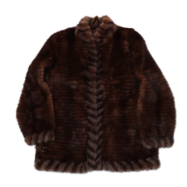 Mink Fur Coat Jacket Women Free