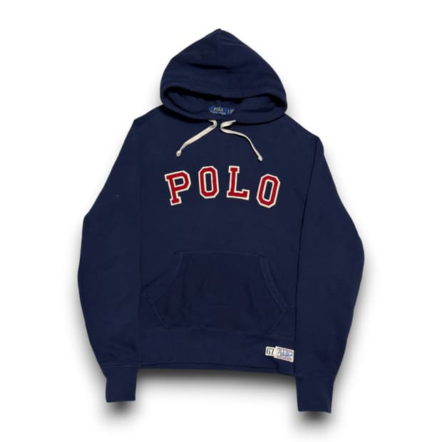Polo Ralph Lauren 빅로고 네이비 후드티