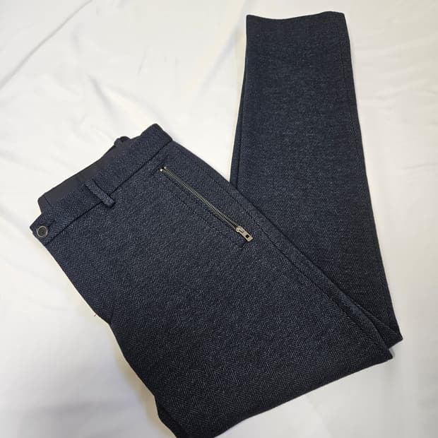 솔리드옴므 우영미 울 니트 헤링본 슬랙스 바지 클래식 48(거의 새상품)