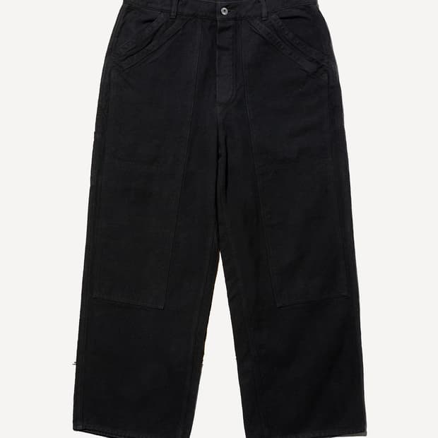 2size) 아프레쎄 더블니 팬츠 블랙