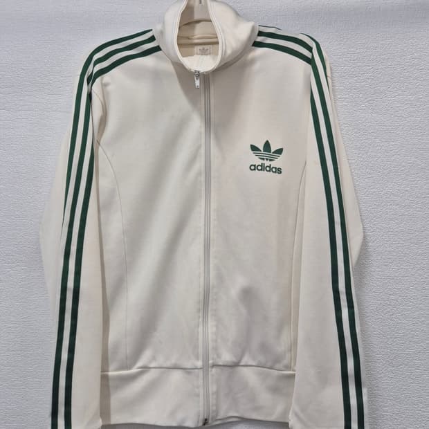 아디다스 파이어버드 흰초 화이트 초록 져지 / 100(정품)