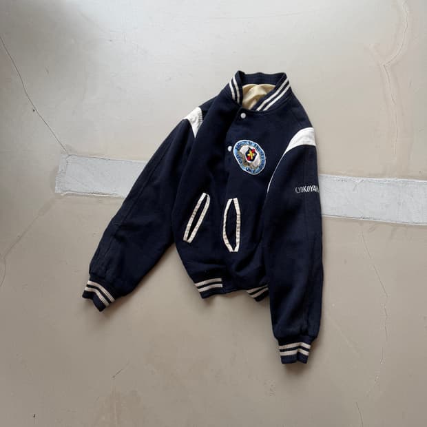 jpn vtg 유니버시티 바시티 자켓