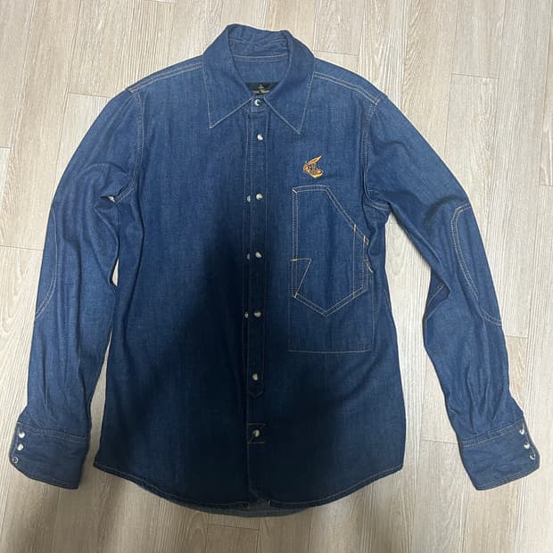 비비안웨스트우드 청자켓형 청셔츠