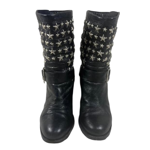 지미추 스타 스터드 부츠