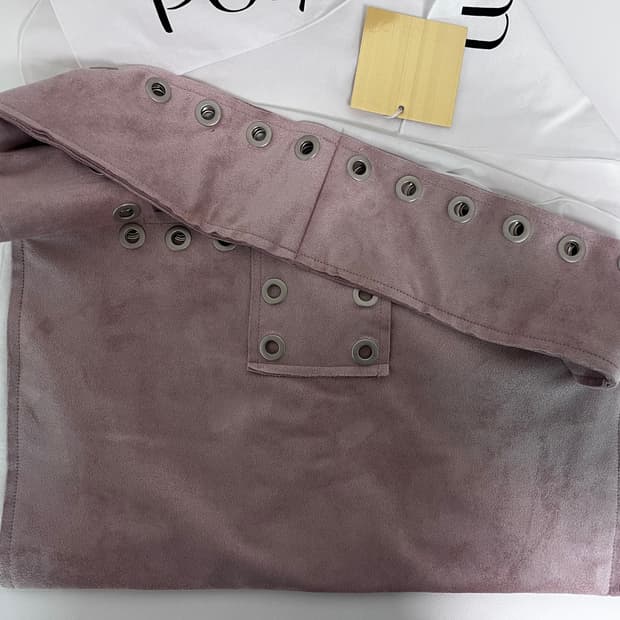 Polysoem EYELET SUEDE SHOULDER BAG (새상품)