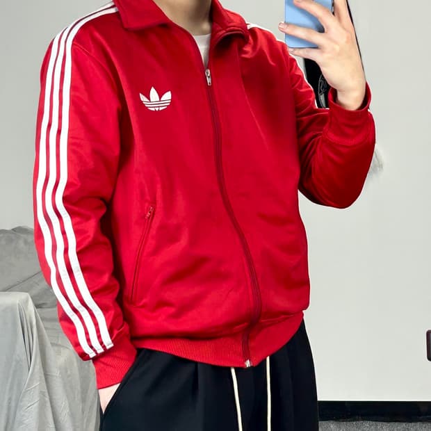 아디다스 파이어버드 트랙탑 져지 M  