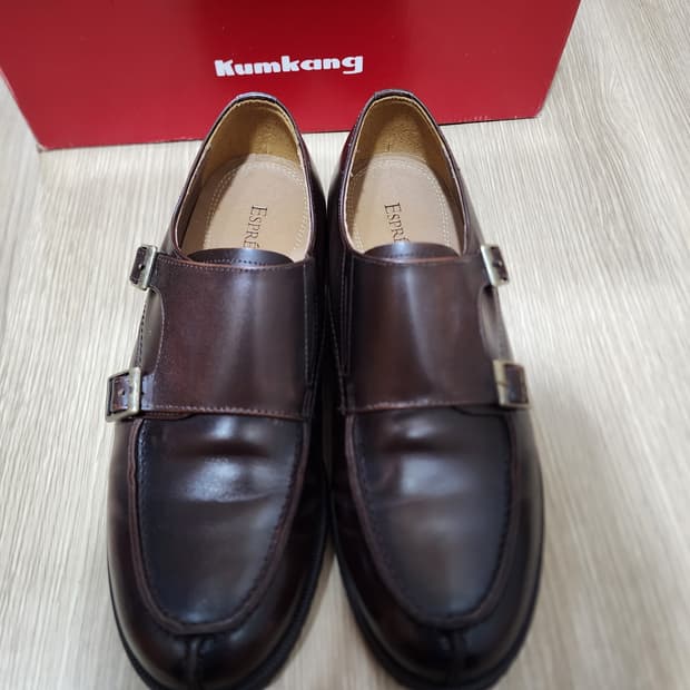 금강제화 에스프렌도 남성 몽크 스트랩 255mm