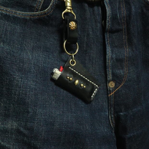 Handmade vintage lighter case