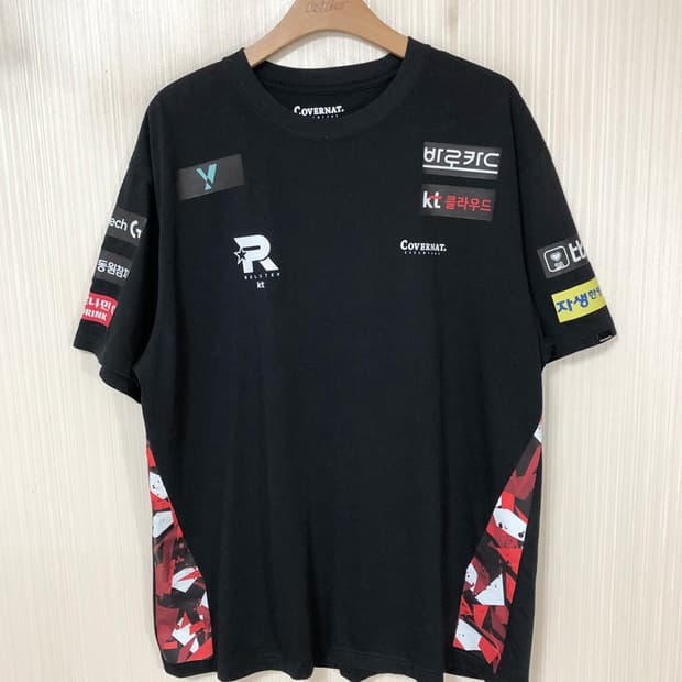 커버낫 KT롤스터 2024시즌 하반기유니폼/티셔츠 XL Spark