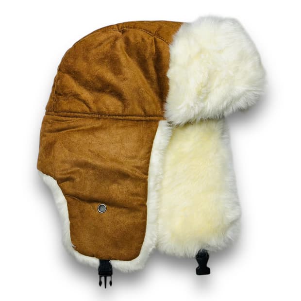 Vintage Bomber Brown Flight Cap