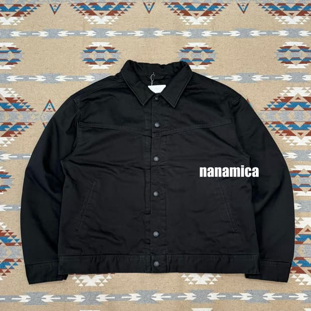 [XL] 나나미카 인슐레이션 트러커 자켓 블랙
