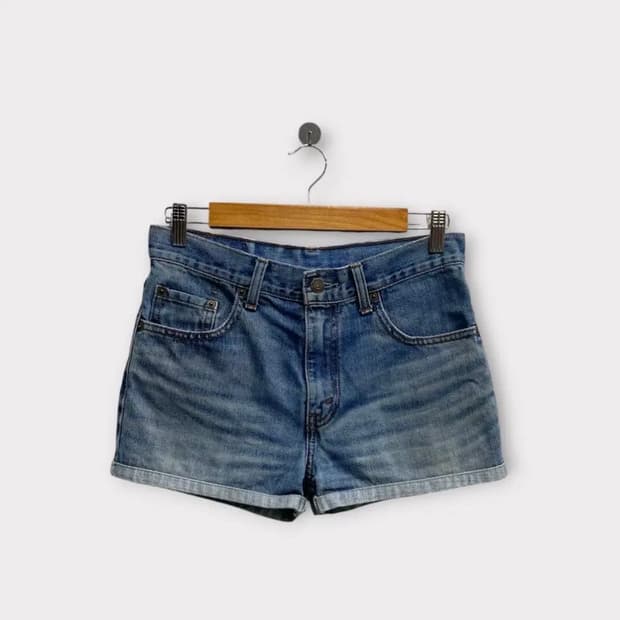 리바이스505 빈티지 데님 숏팬츠 -30인치