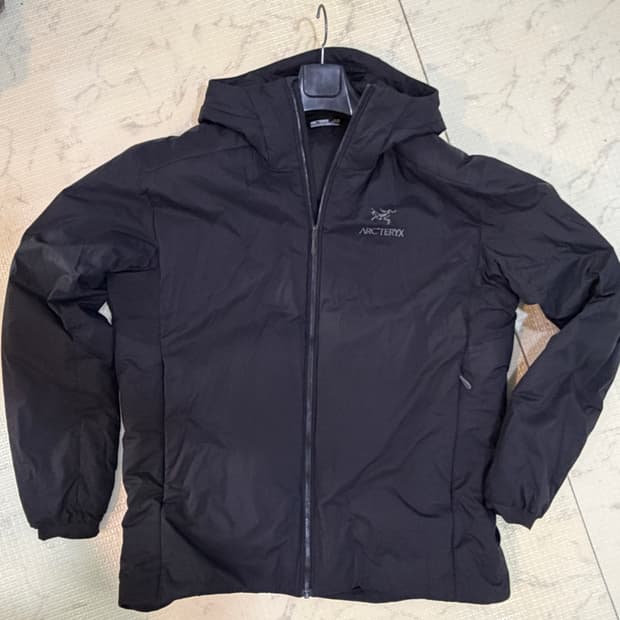 아크테릭스 아톰 AR 후디 블랙 (XL)