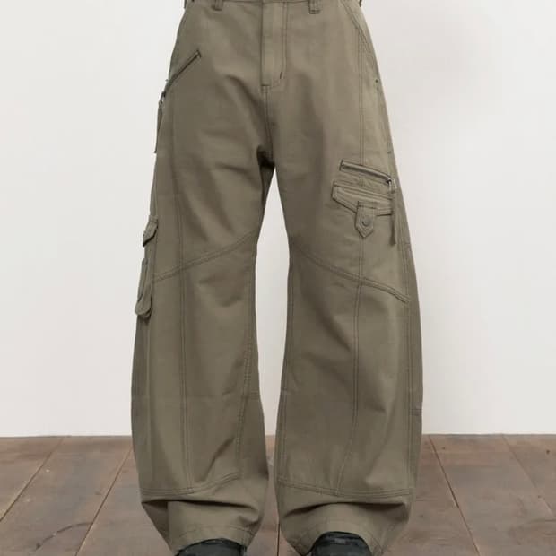 엣지 워크 라보 팬츠 [페이드 베이지]
