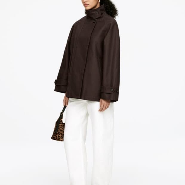 아르켓 라인 코튼 재킷