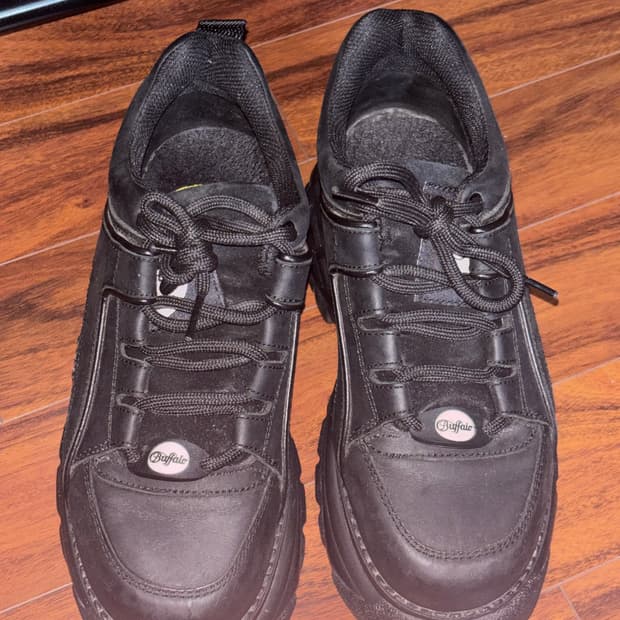 버팔로런던 블랙 스니커즈 235 240