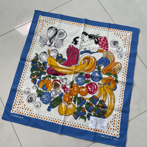 color bandana (fruits shunga) 컬러 반다나