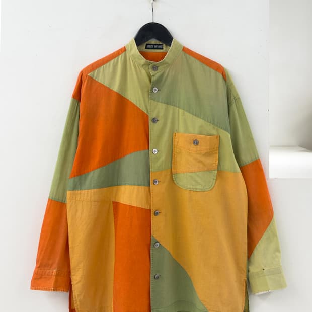 이세이미야케 패치워크 셔츠