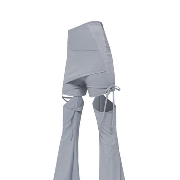 ojos strap skirt shorts 