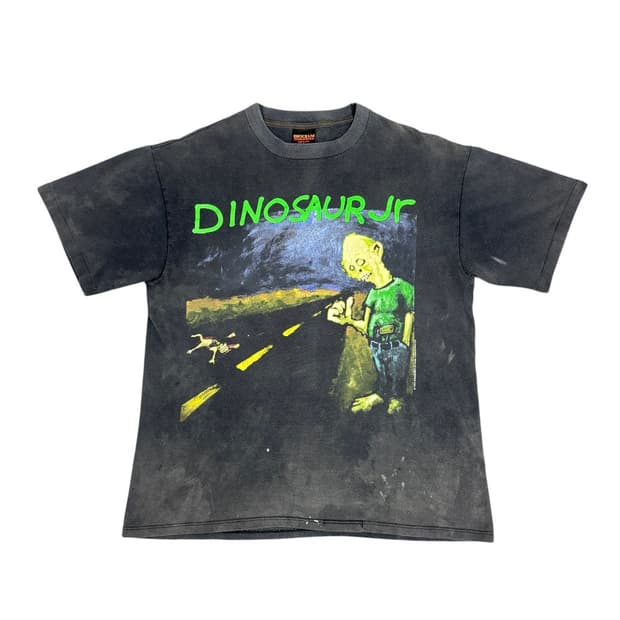 빈티지 90s Dinosaur Jr. 다이너소어 주니어 밴드 티셔츠