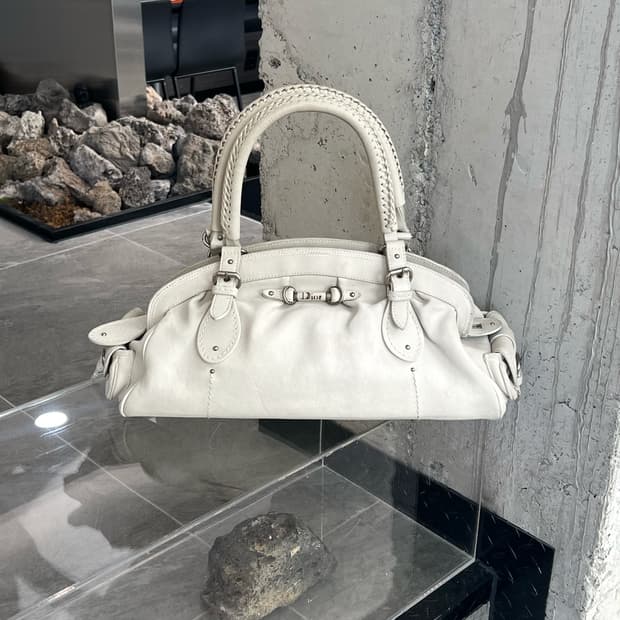 크리스찬 디올 마이디올 가죽 토트백