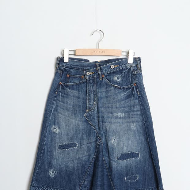 niko and… Damage Denim Skirt (28)