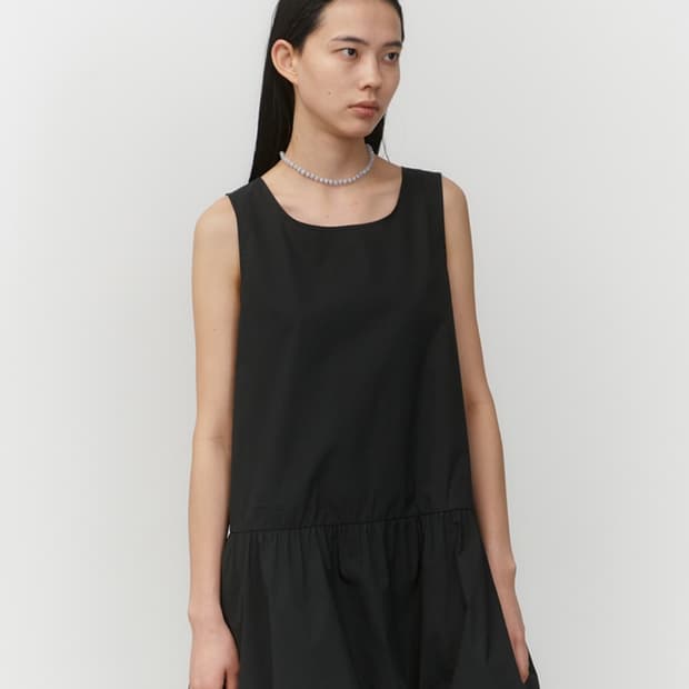 아모멘토 볼륨 미니드레스 / 제니원피스