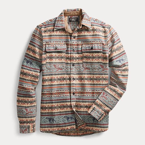 (구매)rrl 페어아일 워크셔츠(S,M) 구합니다