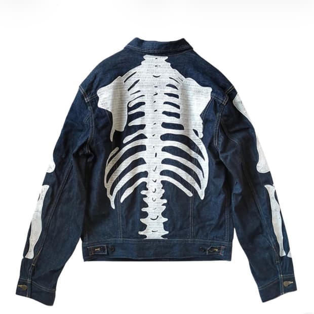 캐피탈 본 자켓 인디고 46