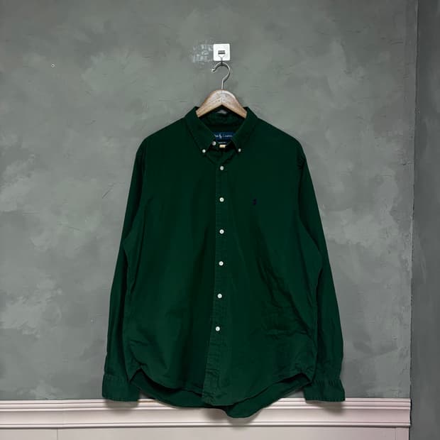 폴로 랄프로렌 셔츠 그린