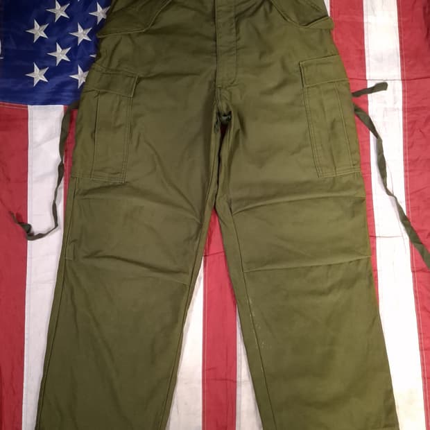 오리지날 미군 M-65 필드 카고바지