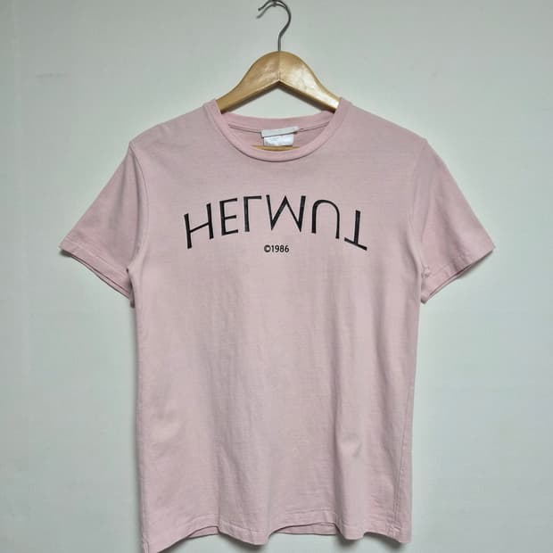 헬무트랭Helmutlang 빅로고 티셔츠 M - T153