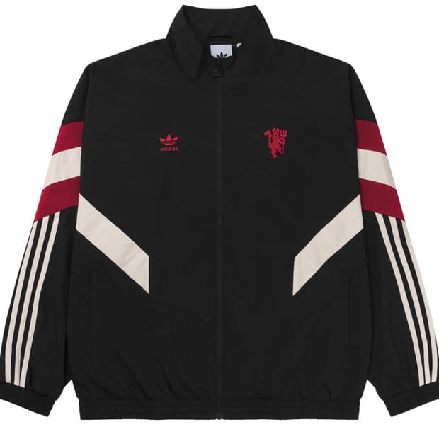 [L]아디다스 맨체스터 유나이티드 오리지널스 트랙탑 블랙 레드 