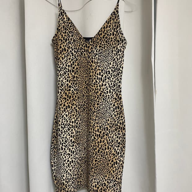 h&m 레오파드 원피스