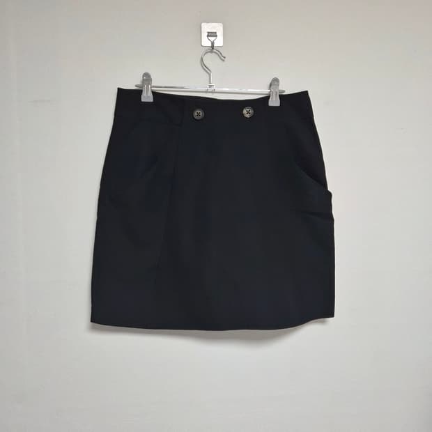 끌로에Chloe 블랙 미니 스커트 40사이즈 P-41
