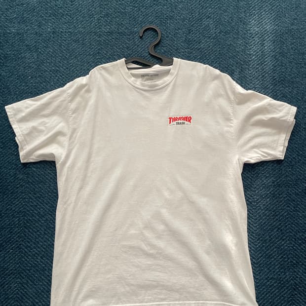 (XL) 퍼킹어썸 트레셔 반팔 화이트