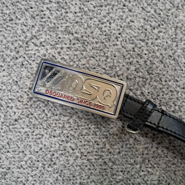디스퀘어드2  가죽벨트
