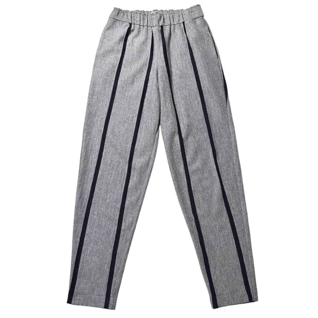 (매장판) 이세이 미야케 스트라이프 울 밴딩 슬랙스