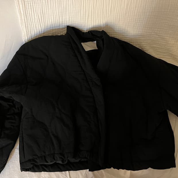 빈티지 / 에프터먼데이 퀼팅 크롭 점퍼