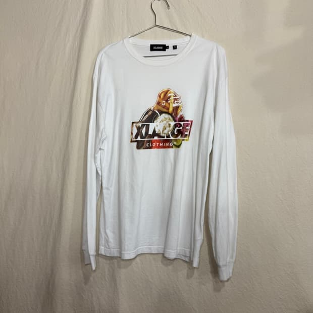 XLARGE 빅프린트 롱슬리브