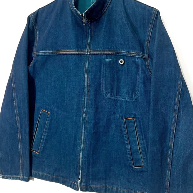 JPN Rupert Vintage Denim 2Way Zip Up Jac