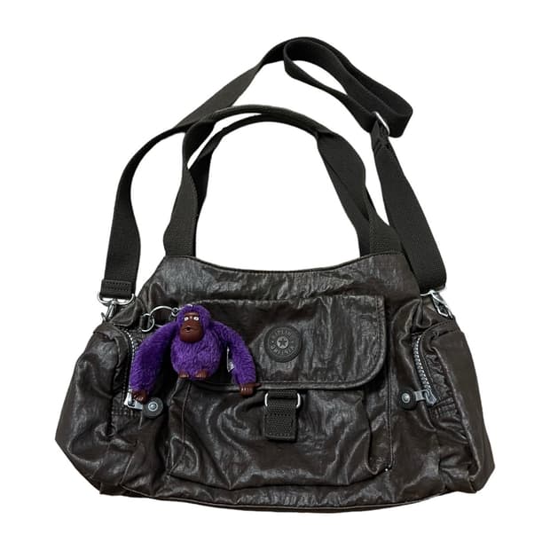 키플링 빈티지 고릴라 2WAY 브라운 크로스백 가방