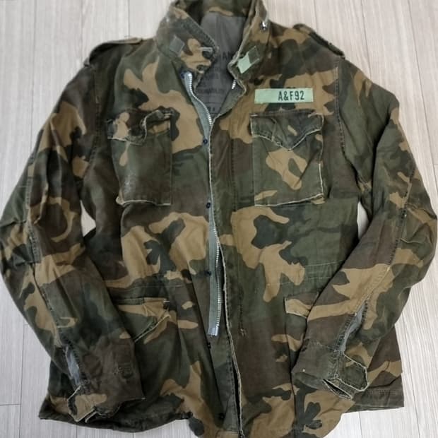 아베크롬비 디비젼 필드자켓  m65카모 야상 점퍼(100-105)