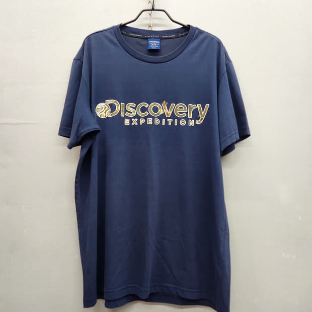 디스커버리 빅로고 프린팅 반팔 110(XL)