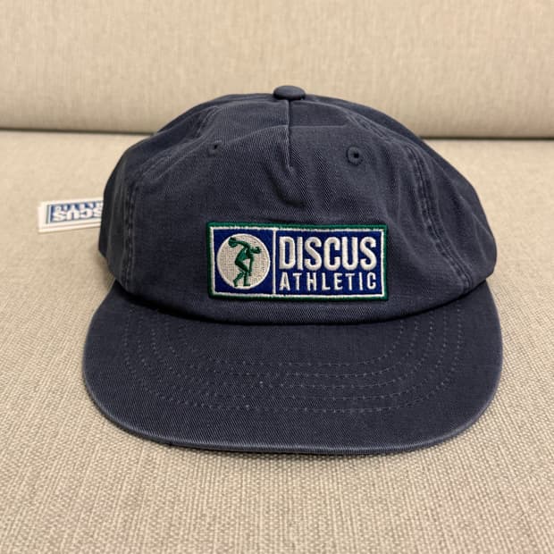[새제품] 디스커스 애슬레틱 캡 모자 네이비 - 정가 45,000원