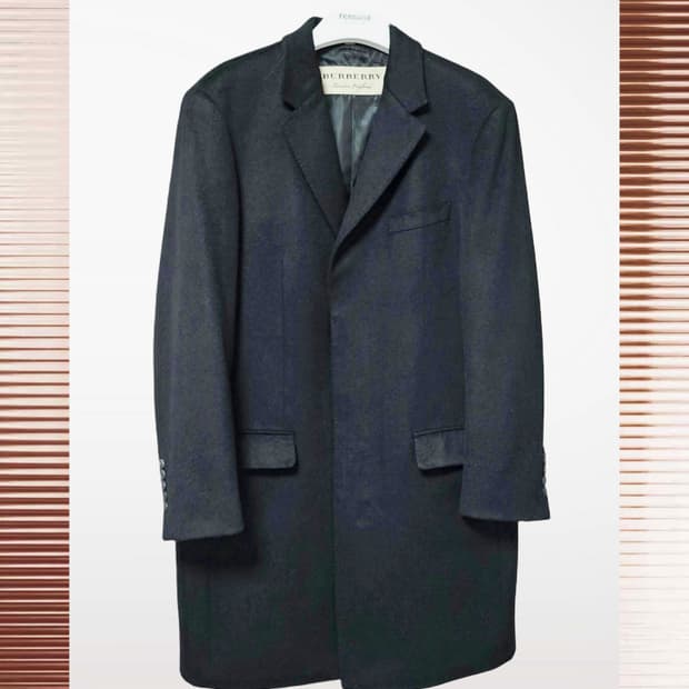 버버리 캐시미어 코트/남105