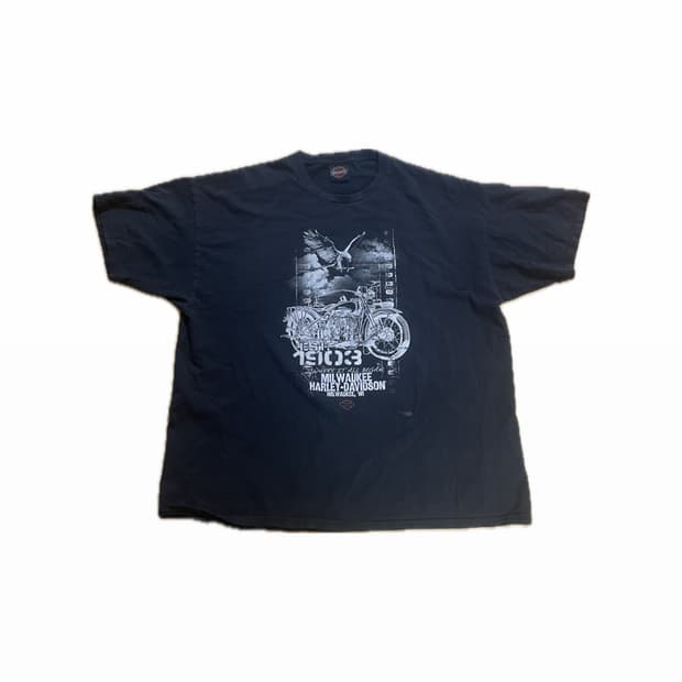 빈티지 할리 데이비슨 티셔츠