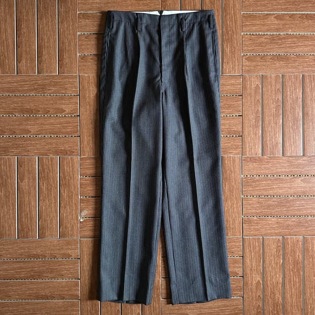 70‘s Daimaru striped wool slacks trouser
