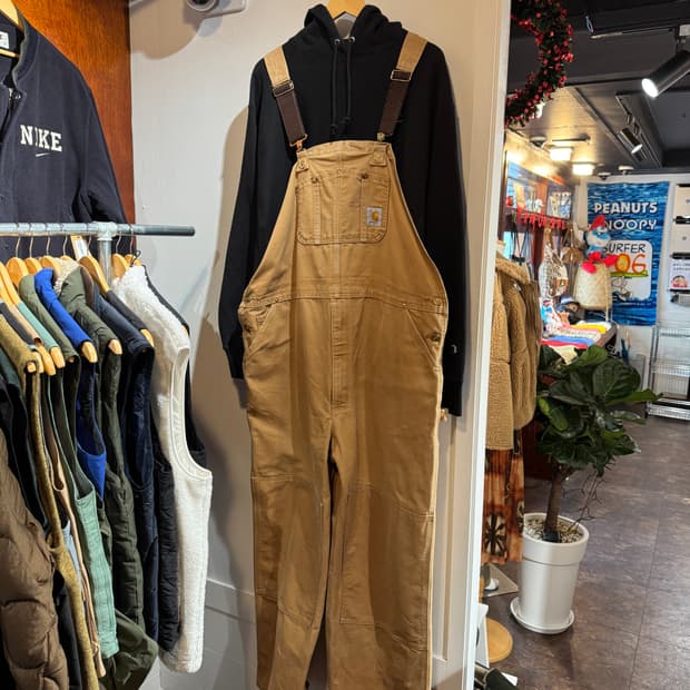 칼하트 더블니 오버롤 빈티지 멜빵바지 빅사이즈 48