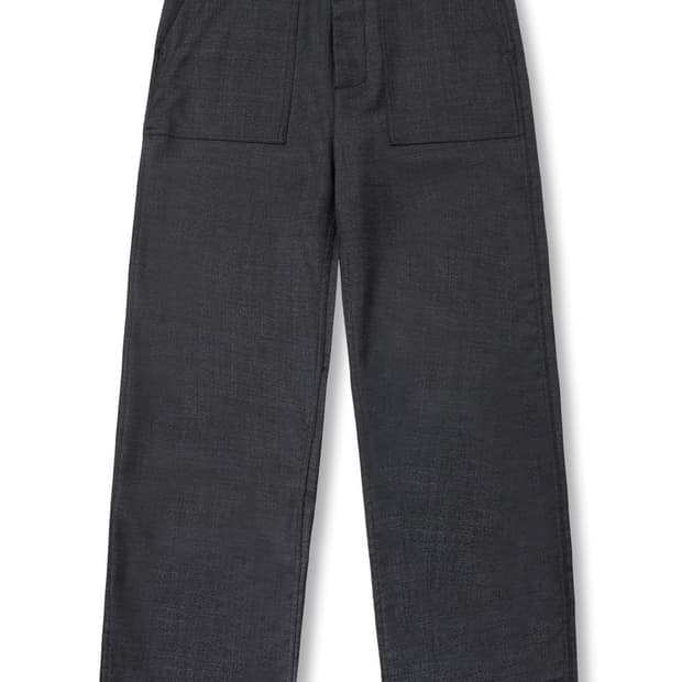 (L 구매) a.ta 에이타 그리드 퍼티그 팬츠 섀도우 그레이